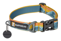 Thumbnail for Ruffwear Crag Reflective Dog Collar - Rising Wave Small