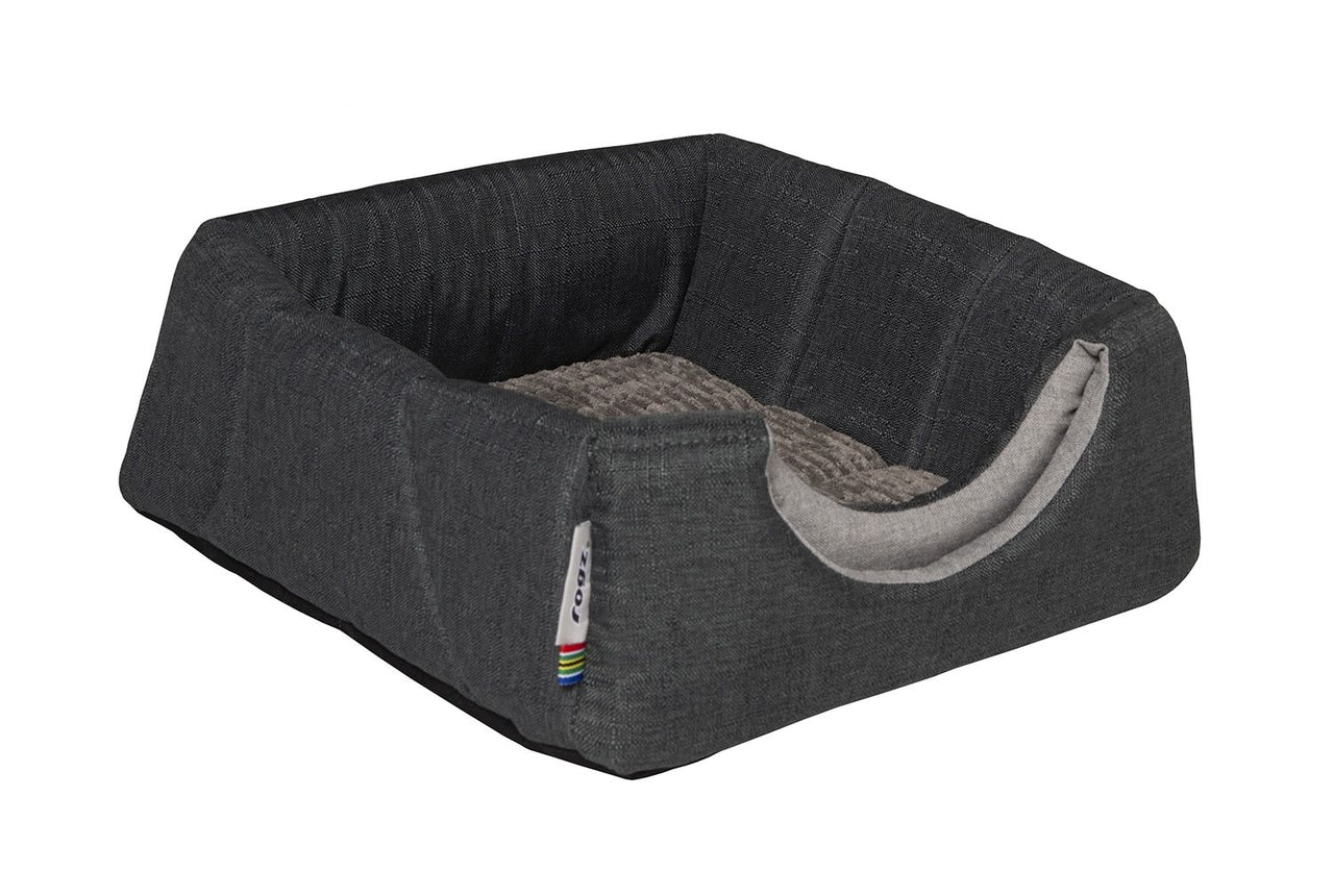 Rogz Oslo Igloo Pod Cat Bed - OLIVE MEDIUM