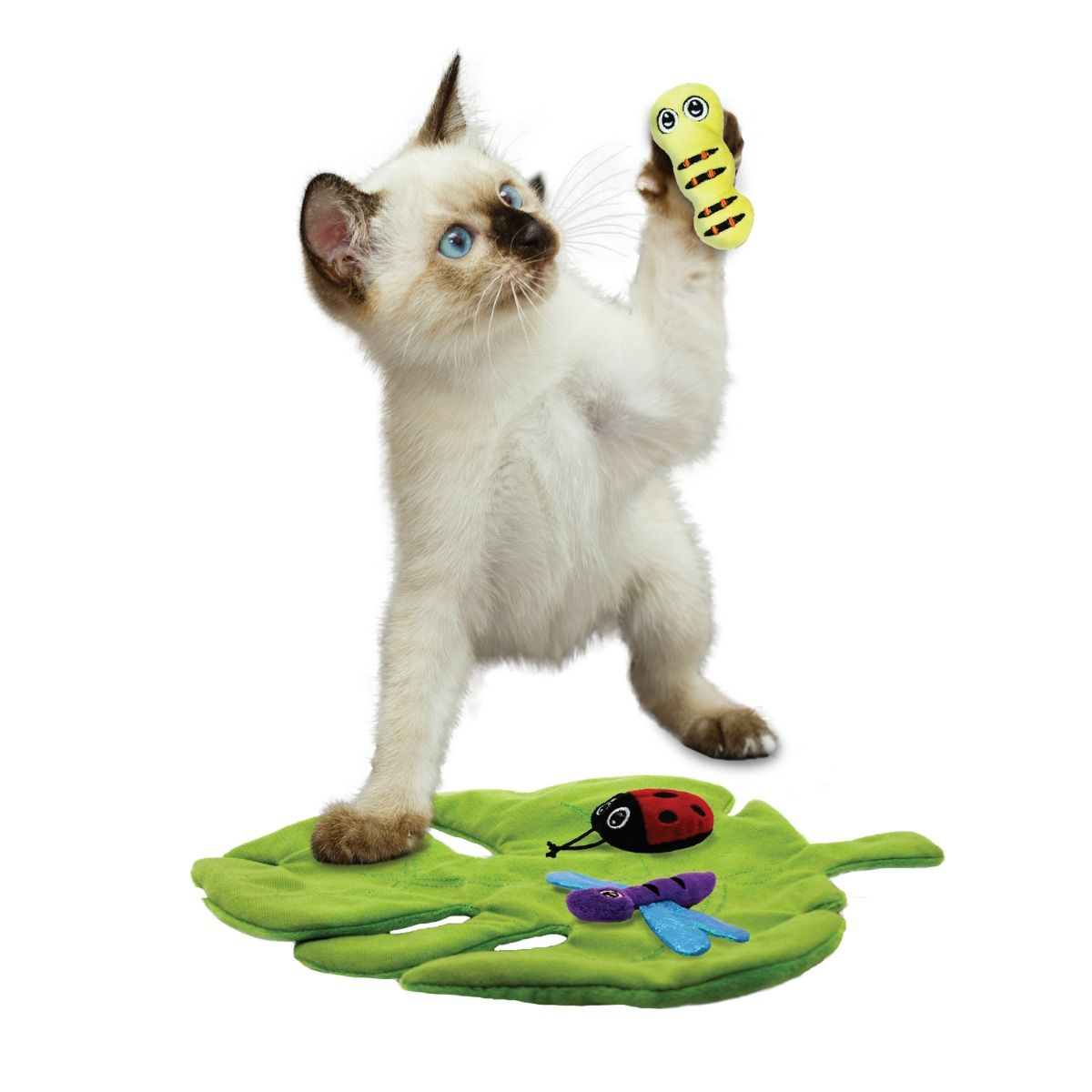 Kong Pull-A-Partz Bugz Cat Toy -