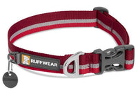 Thumbnail for Ruffwear Crag Reflective Dog Collar - RED Small