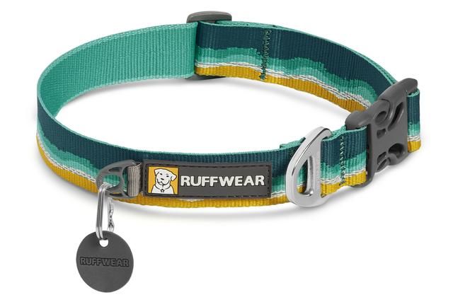 Ruffwear Crag Reflective Dog Collar - SEAFOAM Small