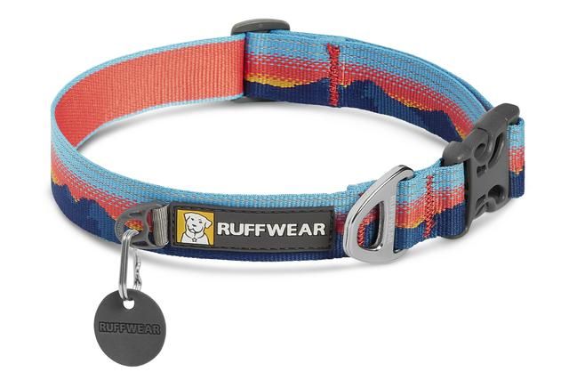 Ruffwear Crag Reflective Dog Collar - SUNSET Small