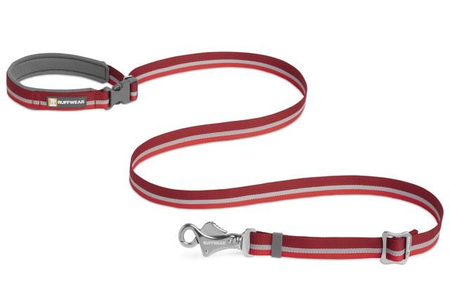 Ruffwear Crag Reflective Dog Leash - RED