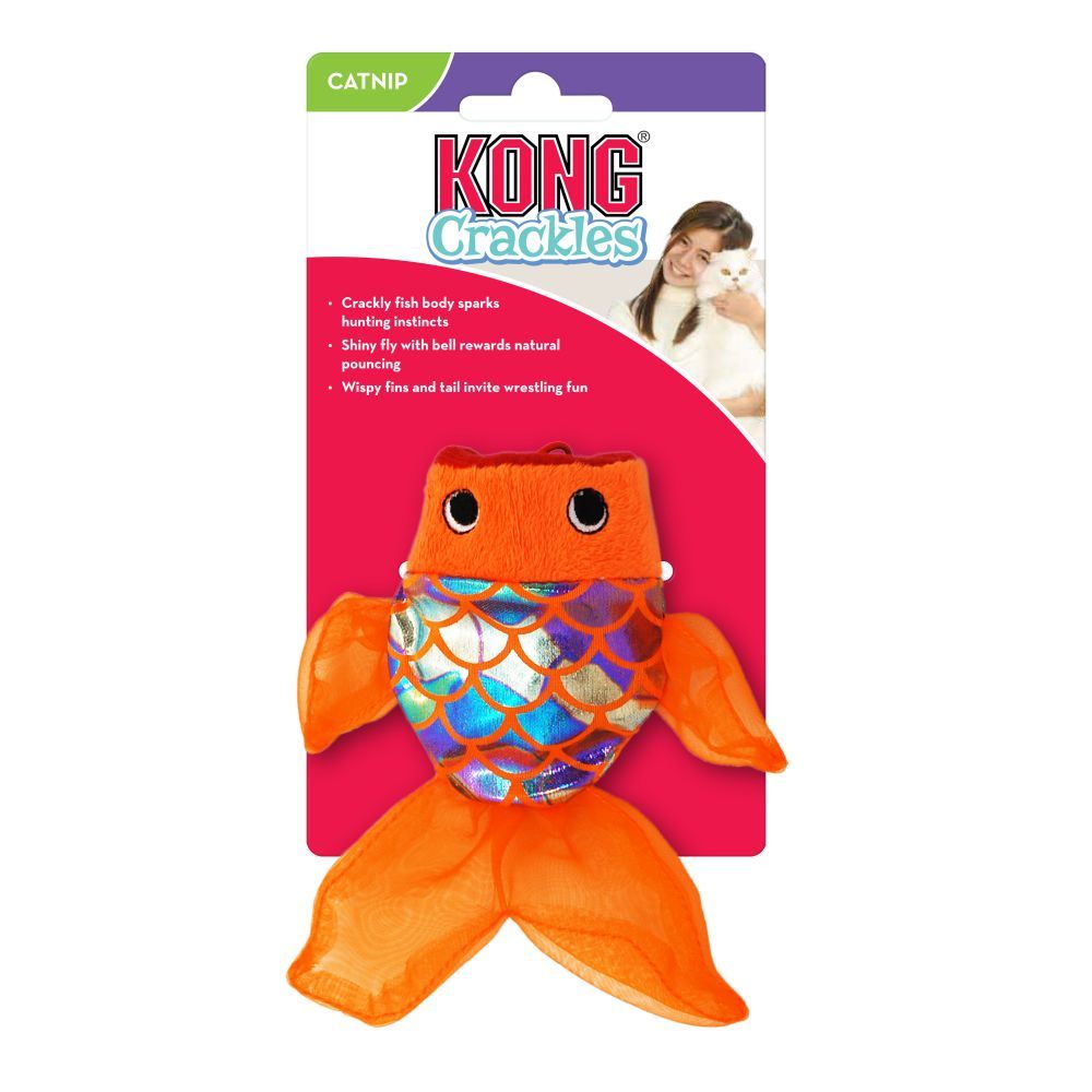 Kong Crackles Gulpz Cat Toy -