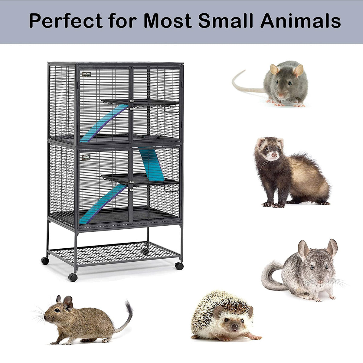 MidWest Critter Nation Double Unit Small Animal Cage