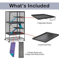 Thumbnail for MidWest Critter Nation Double Unit Small Animal Cage