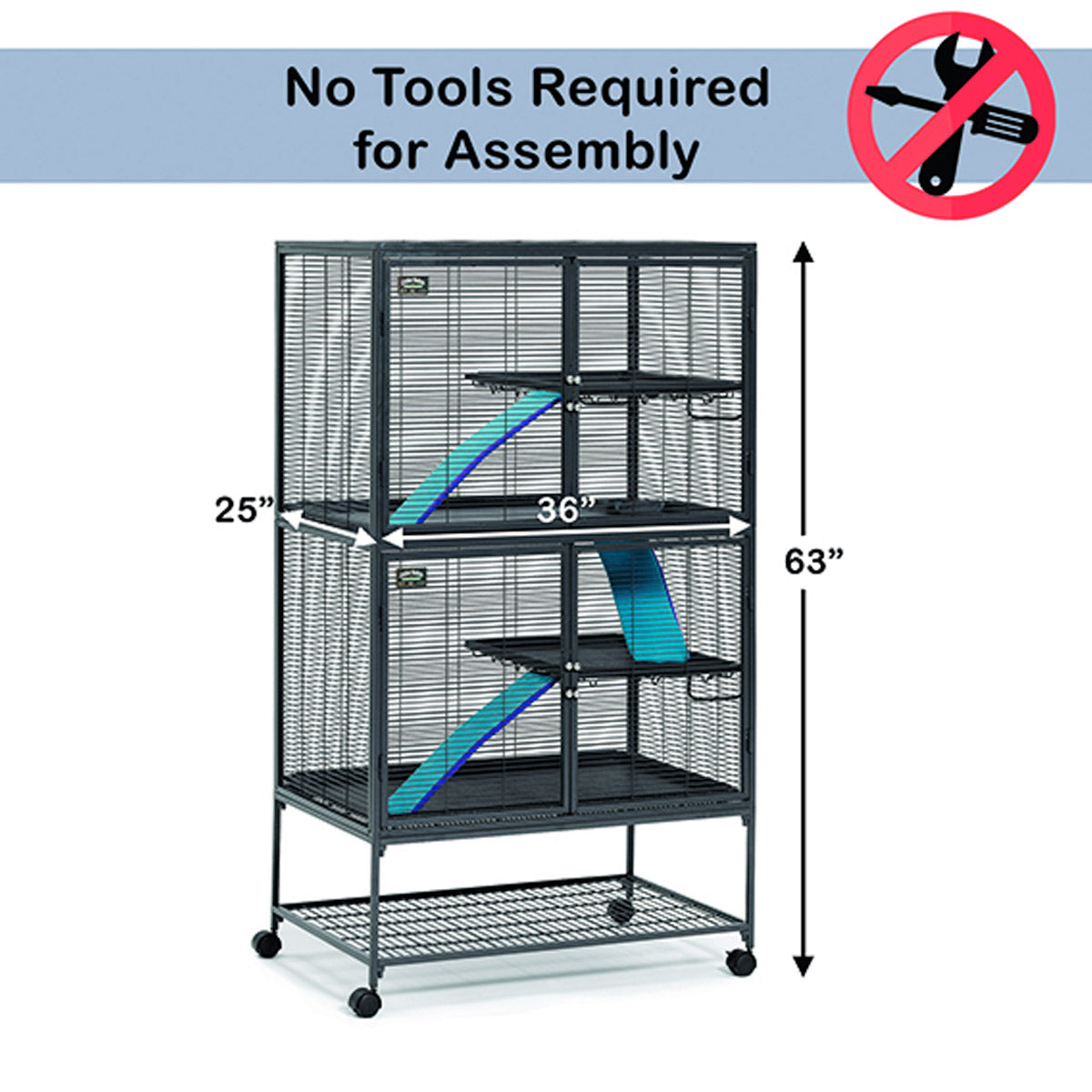 MidWest Critter Nation Double Unit Small Animal Cage