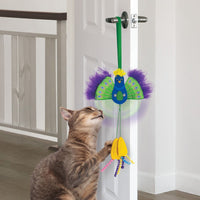 Thumbnail for Kong Connects Peacock Feather Cat Toy -