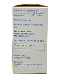 Curacef (Ceftiofur + Ketoprofen) 100ml