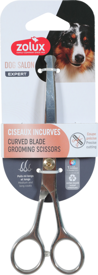 Thumbnail for Curved Blade Grooming Scissors