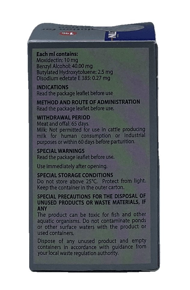 CYDECTIN 50ml for internal and external parasites in livestock