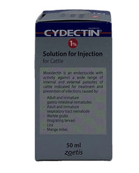CYDECTIN 50ml for internal and external parasites in livestock