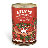 Thumbnail for Lily's Kitchen Cottage Pie with Beef Potatoes and Carrots Wet Dog Food 400g Tin - 400g