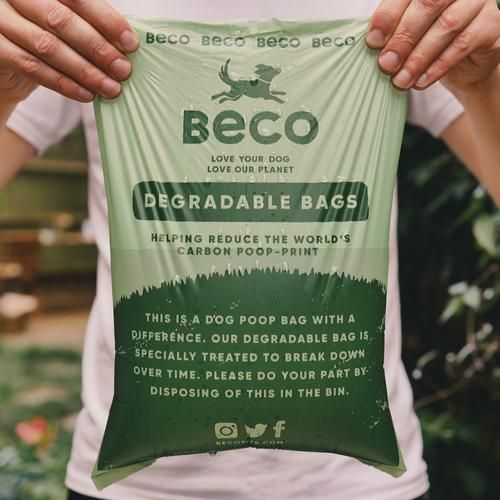 Beco Pets Mint Scented Poop Bags 60pcs - 60 pcs