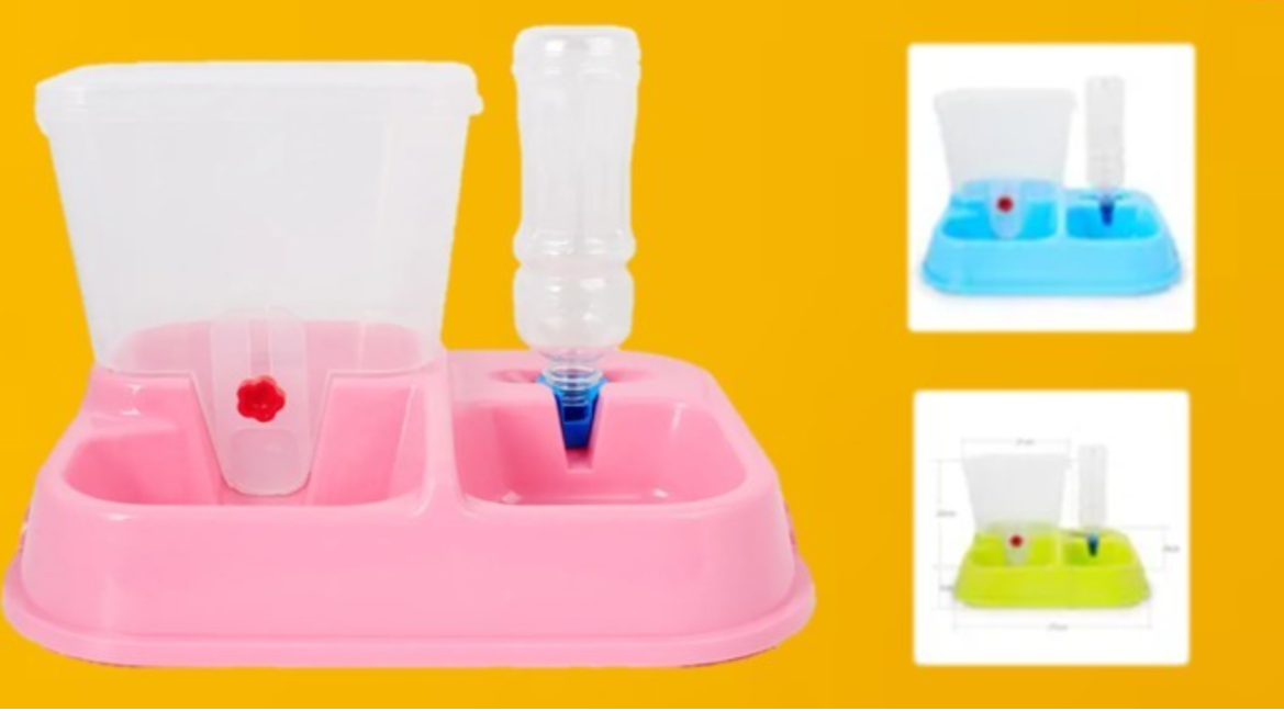 4L Water and Food Feeder - Blue