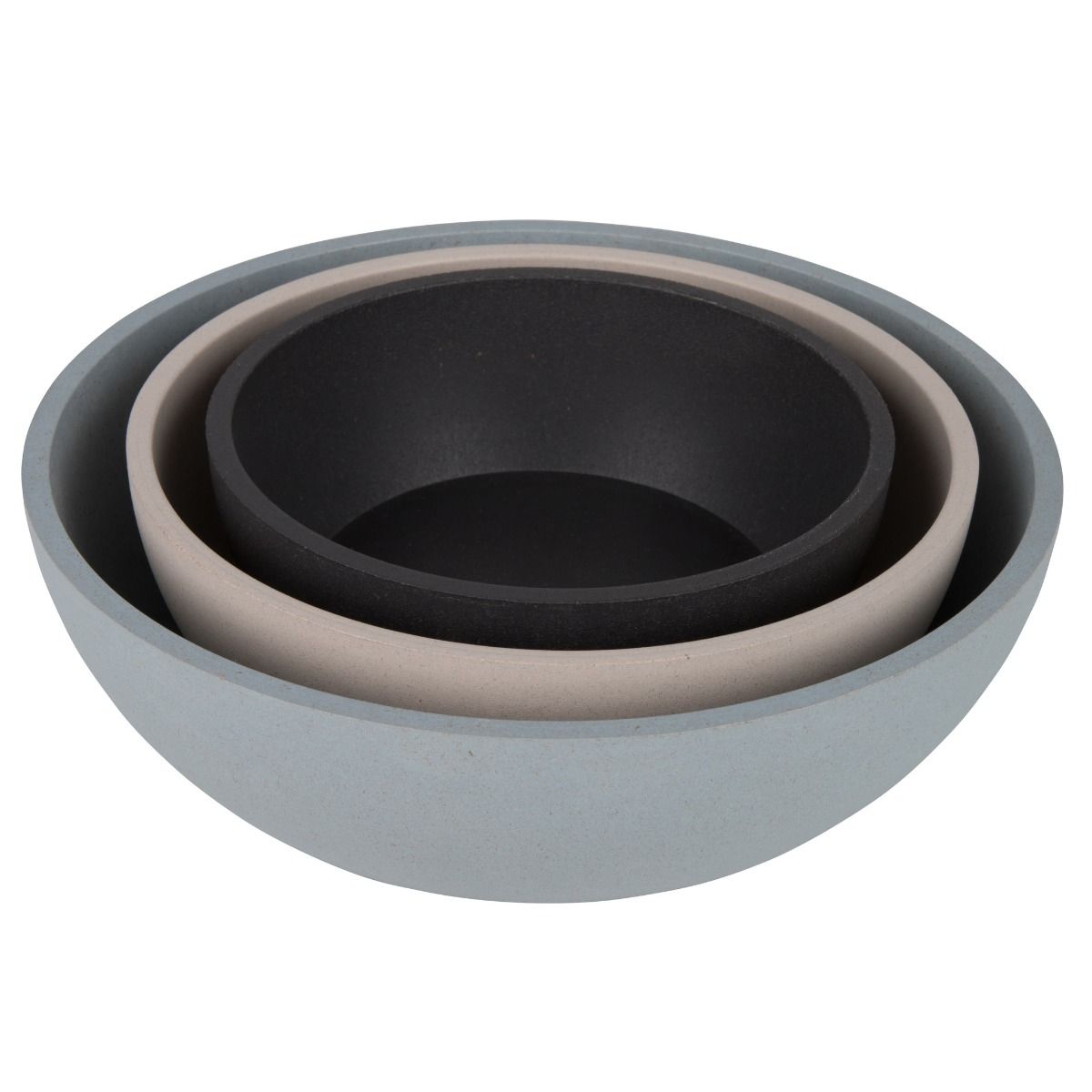 District 70 Bamboo Dog Bowl - DARK GREY Small