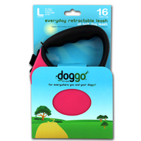 Thumbnail for Doggo everyday retractable leash 5m, L, pink