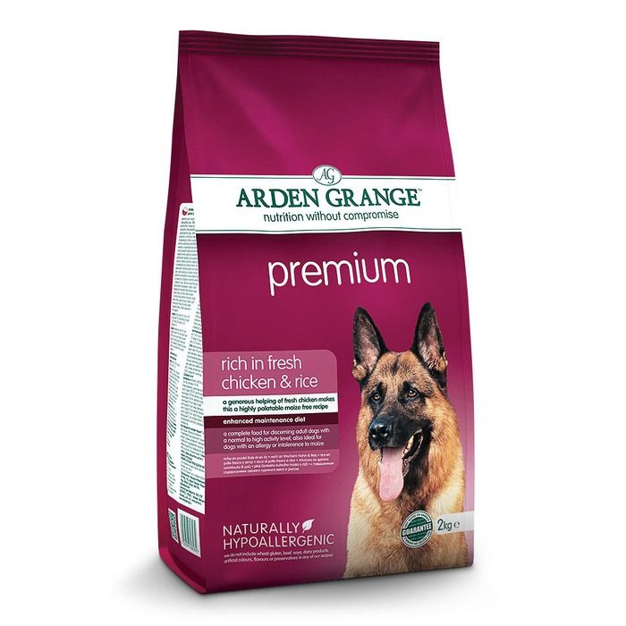 Arden Grange Premium Rich in Fresh Chicken & Rice Dry Dog Food - 12kg