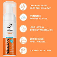 Thumbnail for DogsLife Drywash Coconut Dog Shampoo 200ml - 200ml