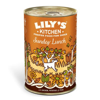 Thumbnail for Lily's Kitchen Sunday Lunch with Chicken Potato and Peas Wet Dog Food 400g Tin - 400g