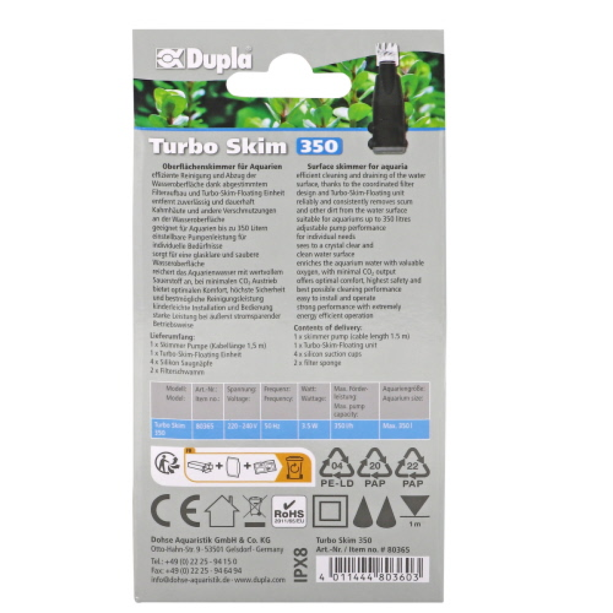 Dupla Turbo Skim 350