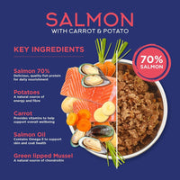 Fish4dogs Finest Fish & Vegetables Complete Wet Dog Food Variety Pack 395g