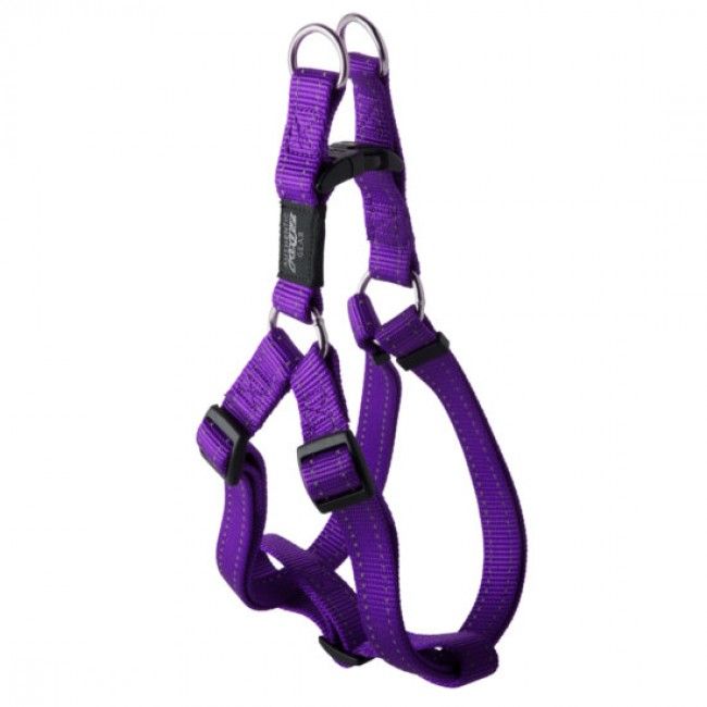 Rogz Step-In Dog Harness - PURPLE Large