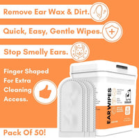 Thumbnail for DogsLife Ear Wipes Aloe Vera Dog 50pcs -