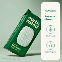 Thumbnail for Earth Rated Dog Wipes 100 Count - Unscented