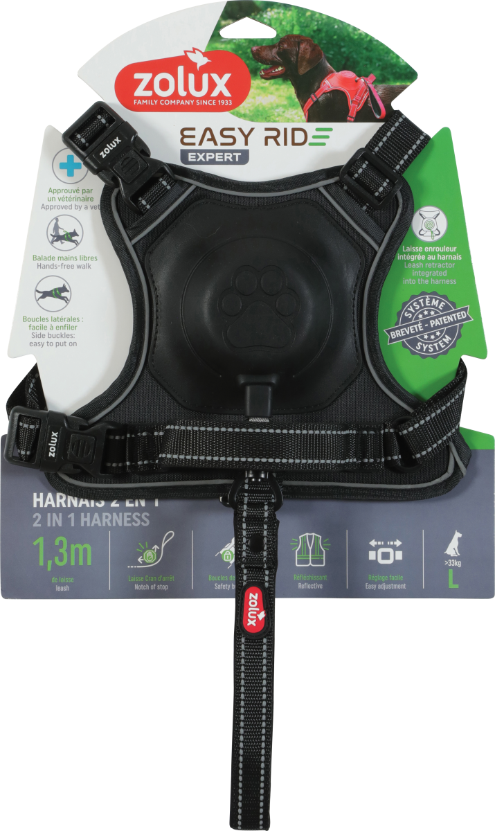 Easyride Harness Black, Large