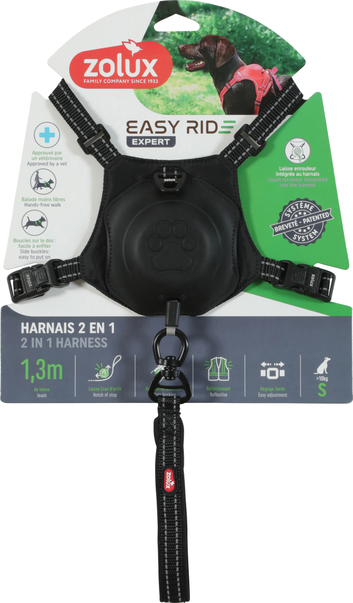 Easyride Harness Black, Small