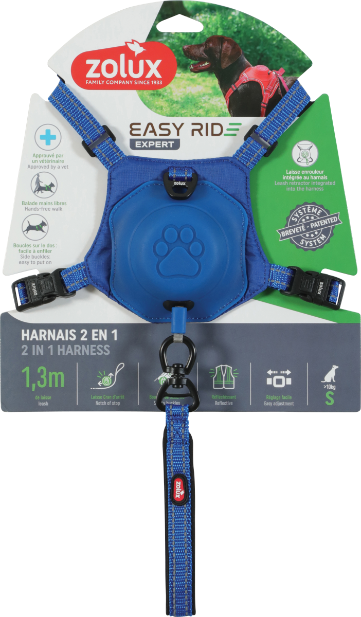 Easyride Harness Blue, Small