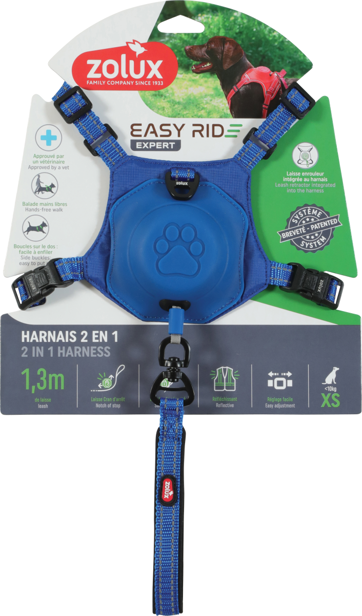 Easyride Harness Blue, XSmall