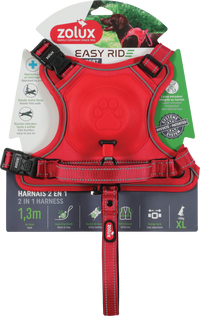 Thumbnail for Easyride Harness Red, XLarge