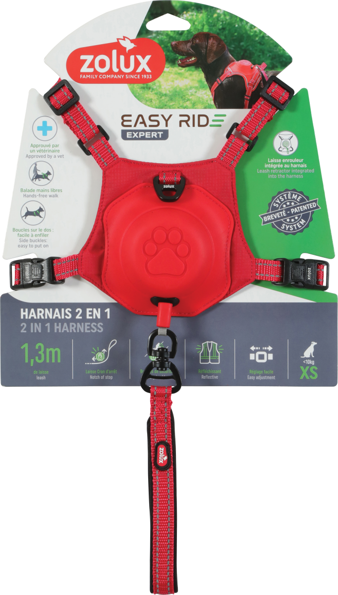 Easyride Harness Red, XSmall