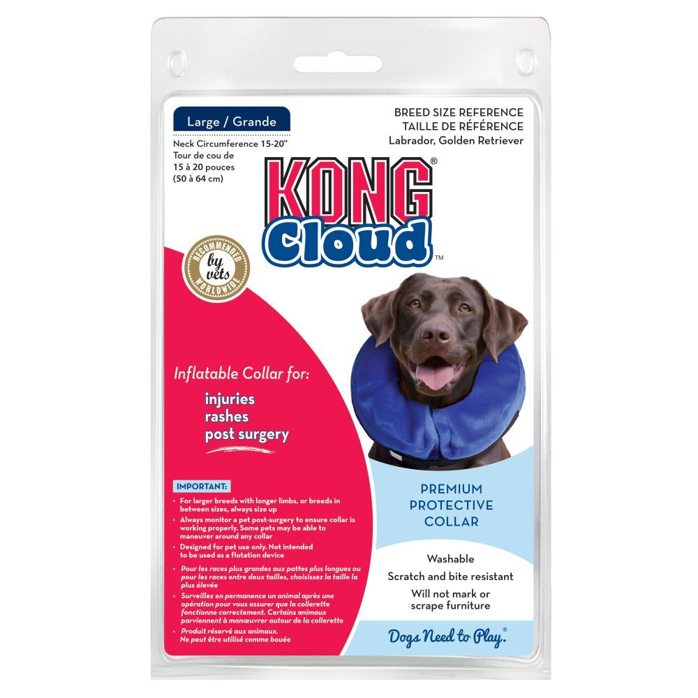 Kong Cloud Premium Protective Dog Collar  - Large