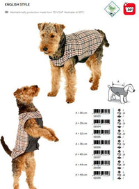 Thumbnail for Flamingo English Sytle Dog Coat - 44