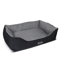 Thumbnail for Scruffs Expedition Box Dog Bed  - GRAPHITE Large