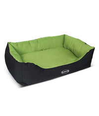 Thumbnail for Scruffs Expedition Box Dog Bed  - LIME Small