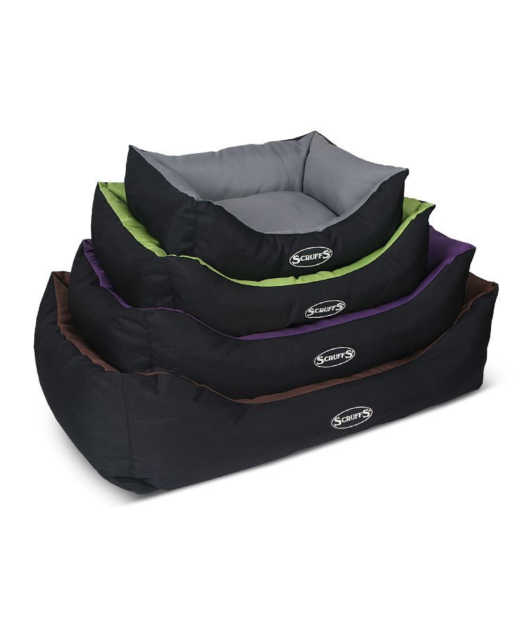 Scruffs Expedition Box Dog Bed  - LIME Small