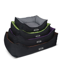 Thumbnail for Scruffs Expedition Box Dog Bed  - LIME Small