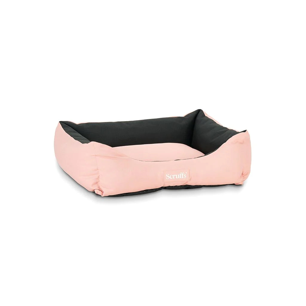 Scruffs Expedition Box Dog Bed - Rose Quartz Medium