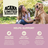 Acana Singles Limited Ingredient Diet Grass-Fed Lamb Recipe Dry Dog Food - 2kg