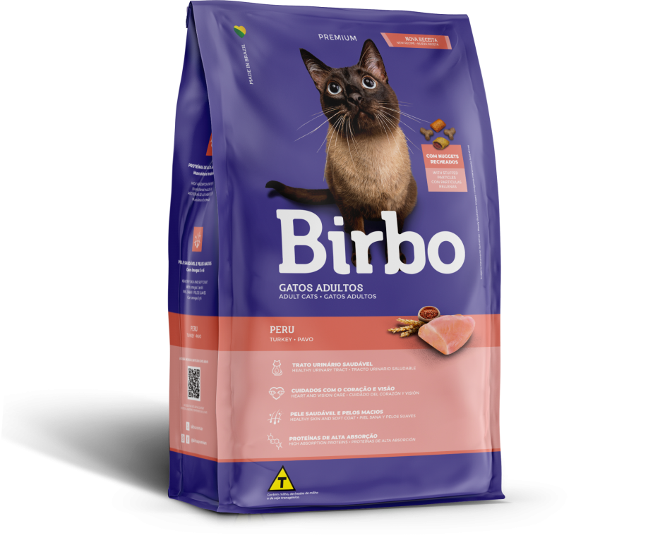 Birbo Gatos Turkey with Nuggets - 15kg