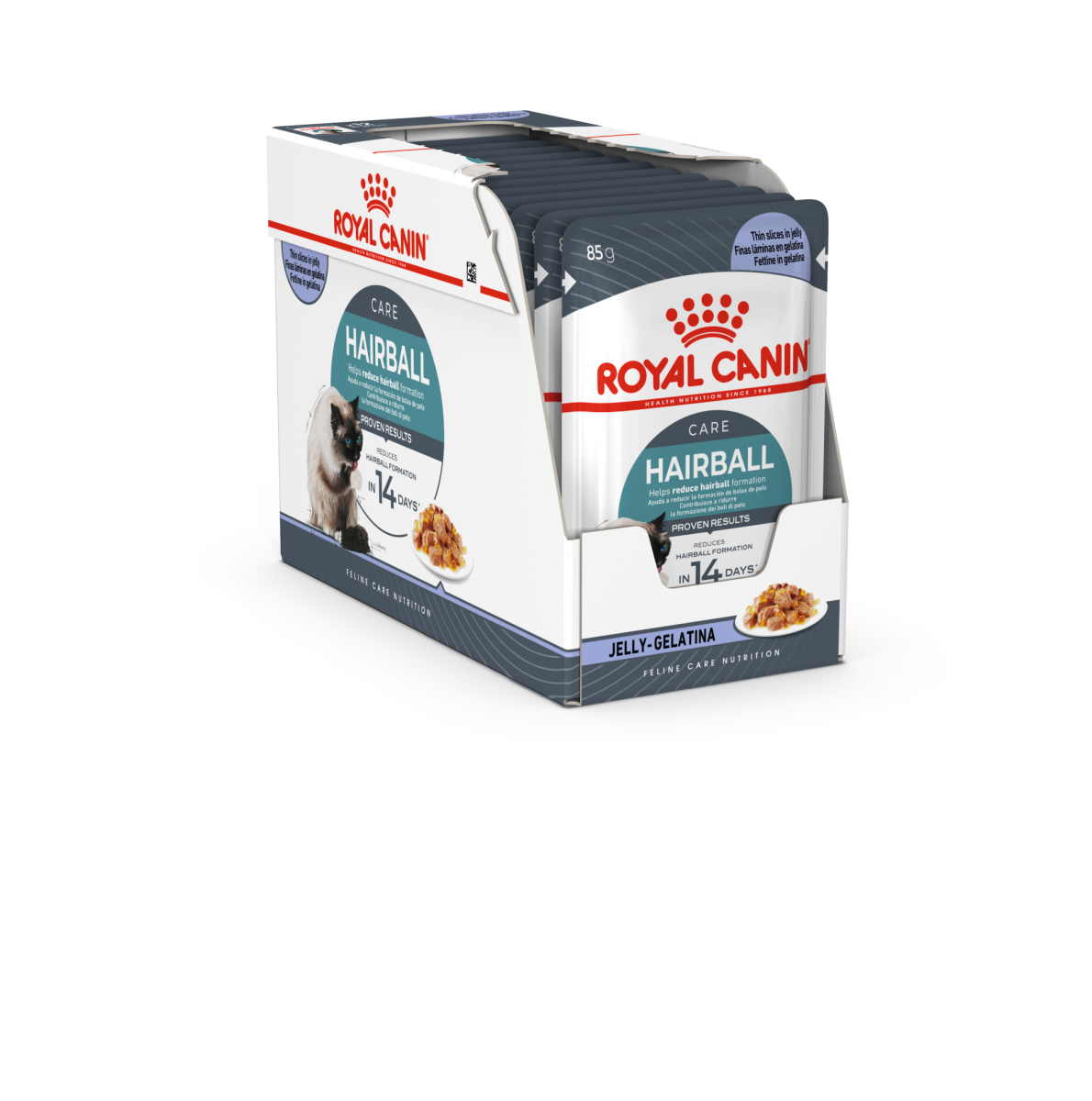 Feline Care Nutrition Hairball Care Jelly (Wet Food - Pouches) 12 x 85 g