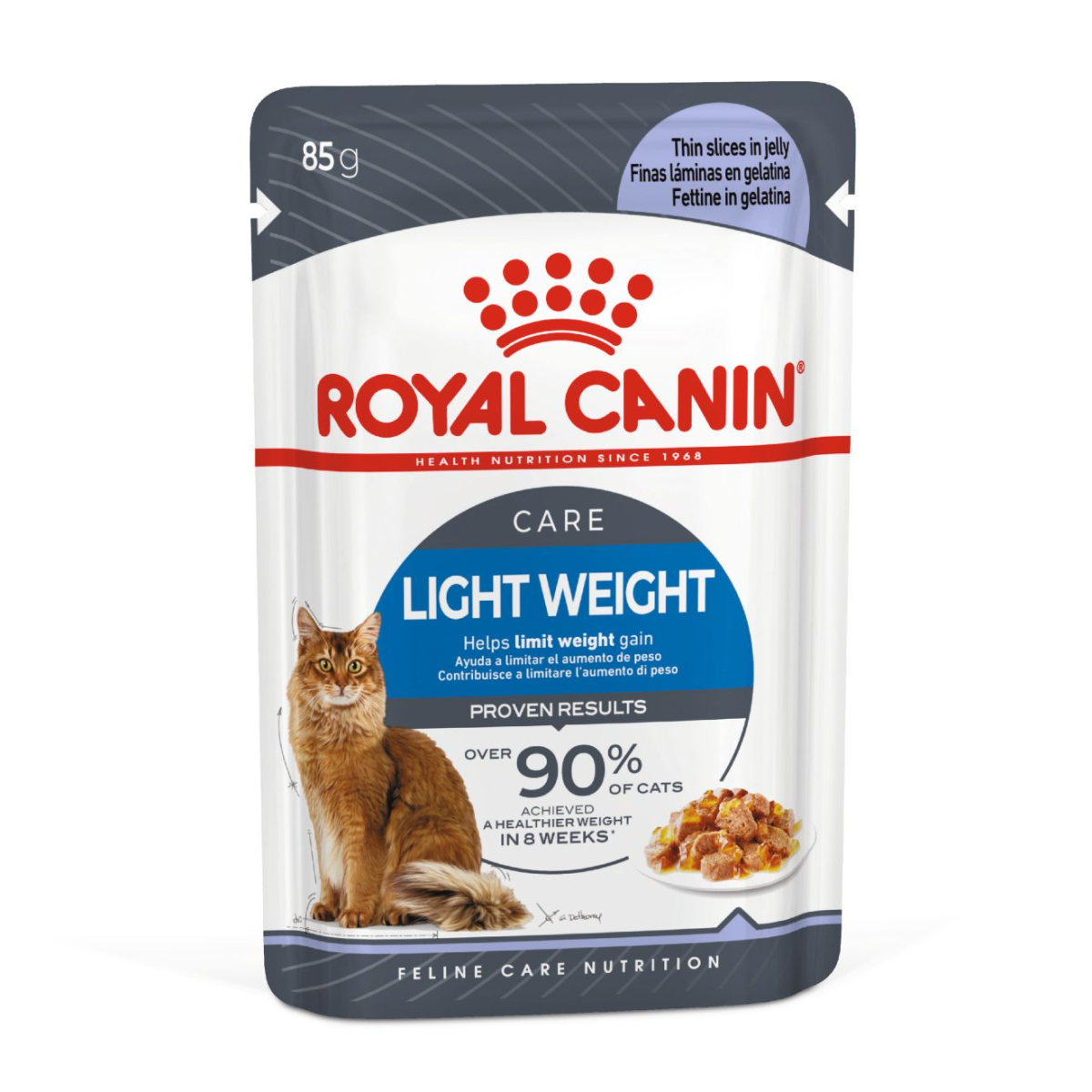 Feline Care Nutrition Light Weight Jelly (Wet Food - Pouches) 12 x 85 g