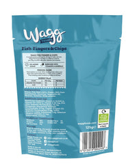 Wagg Fish Fingers & Chips Fish & Potato Tasty Bites Oven Baked Dog Treats 125g - 125g