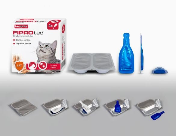 FIPROTEC FOR CAT - 4 PIPETTES 50mg