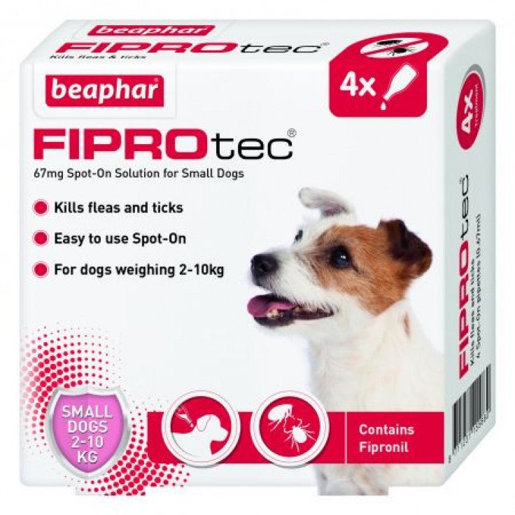 FIPROTEC FOR SMALL DOG - 4 PIPETTES