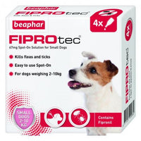 FIPROTEC FOR SMALL DOG - 4 PIPETTES